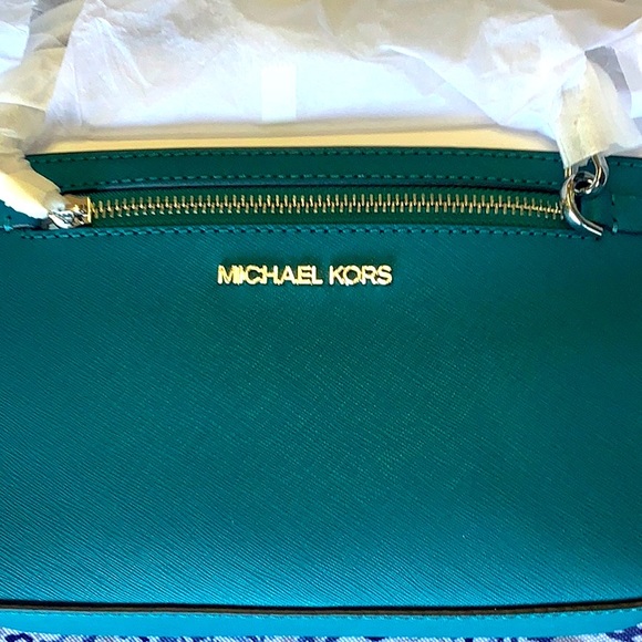 NWT💥Jet Set Large Saffiano Leather Crossbody Bag. Wrapped in original pa… - Picture 7 of 7